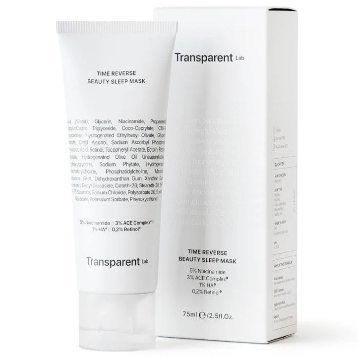 Transparent Lab Time Reverse Beauty Sleep Mask 75ml