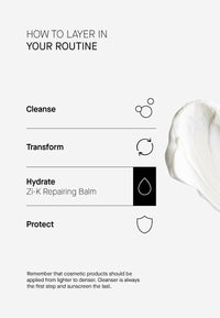 TRANSPARENT Lab Zi-K® Cica Repairing Balm 100ml