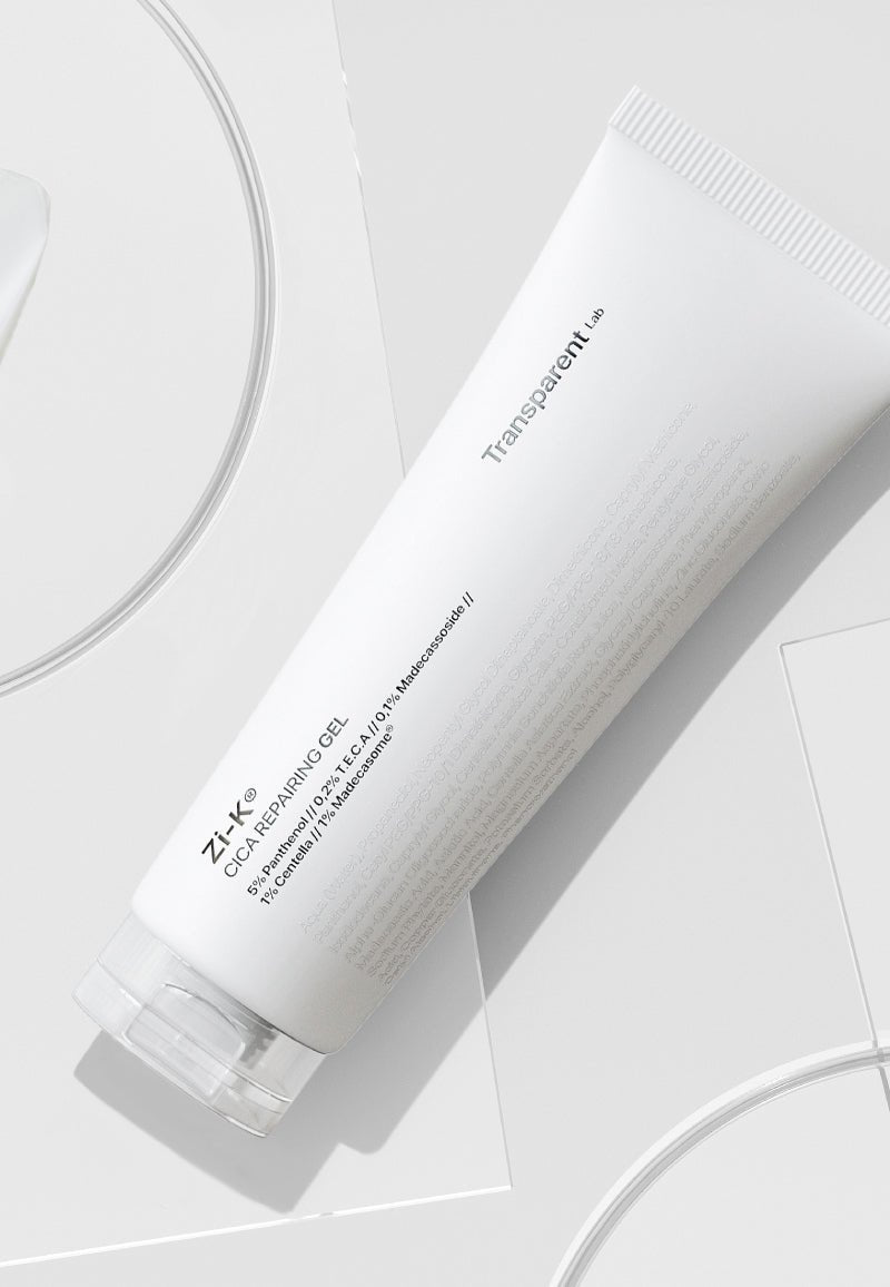 TRANSPARENT Lab Zi-K® Cica Repairing Gel 100ml